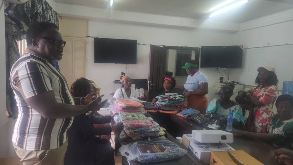 SLPP Secretary General, Hon. Paran Umar Tarawally, Donates School Items to Party Foot Soldiers
